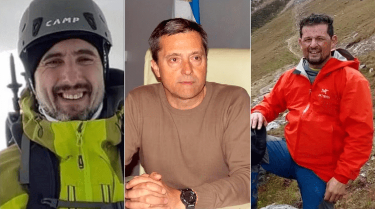 Andinistas argentinos desaparecidos en Chile: rescatistas divisaron a tres personas desde el aire