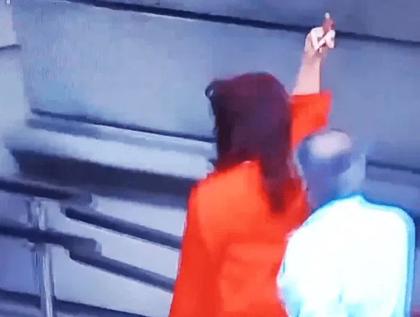 El gesto de Cristina Kirchner a los libertarios que la insultaban