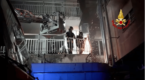 Italia: tres muertos por el incendio en un hospital cerca de Roma