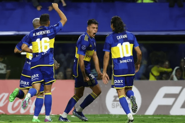 Boca le ganó 1-0 a Sportivo Trinidense por la Copa Sudamericana